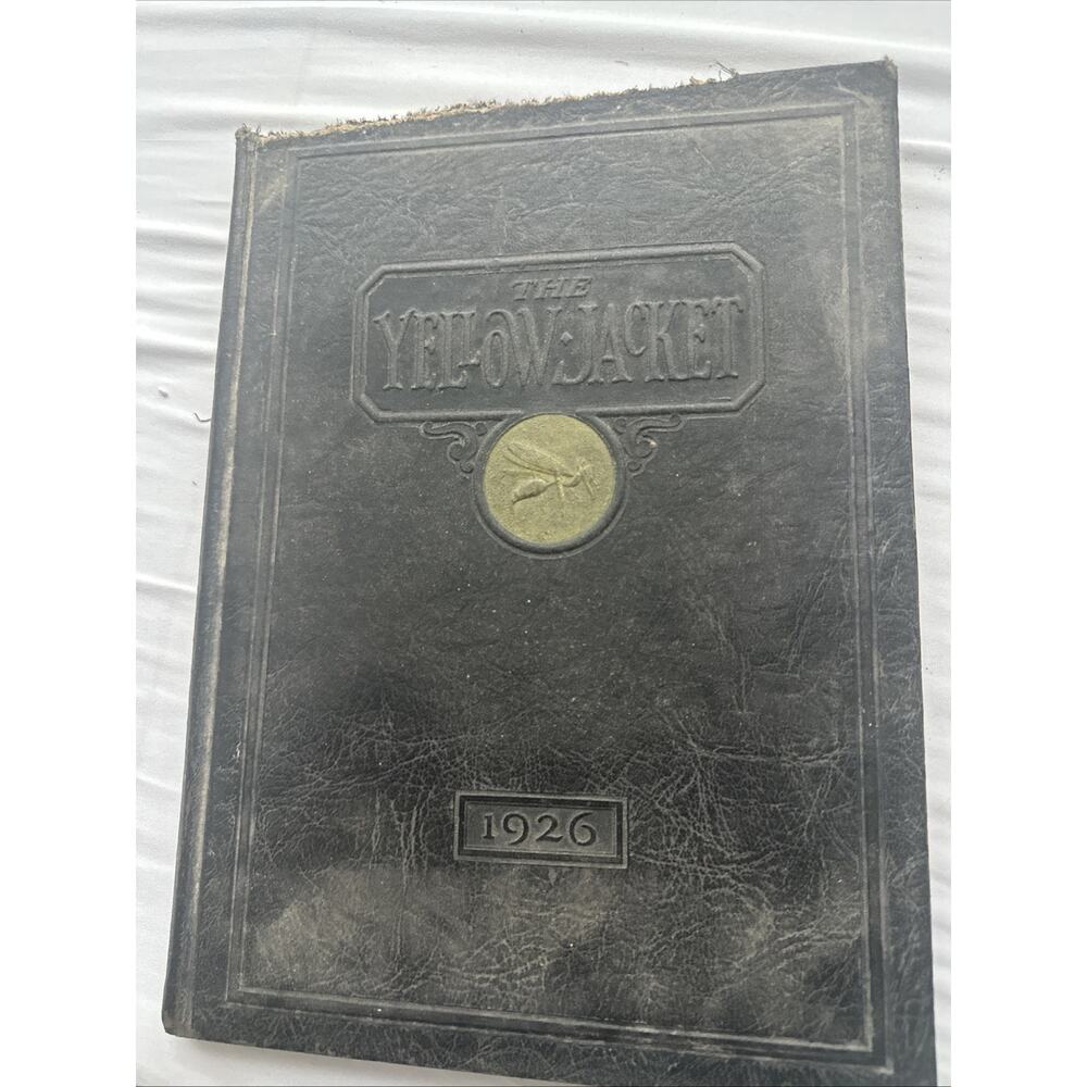 The Yellow Jacket 1926 Yearbook Arlington Heights High School Fort Worth Texas